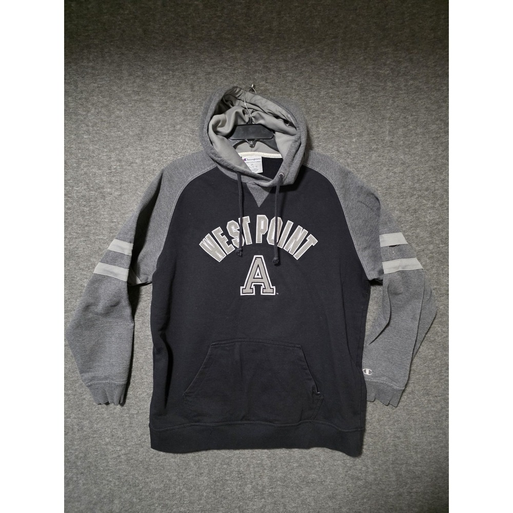 Army West Point Champion Hoodie Mens 2XL Gray Pullover Sweatshirt Black Knights